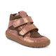 Froddo kinderschoenen barefoot-enkellaarsjes Tex-Autumn Chocolade Roos voor kinderen