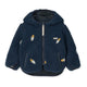 Liewood kinderjas Mara met oren Rocket Classic Navy