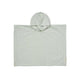 Liewood kinderbadponcho streep ijsblauw crème de la crème 5-6 jaar