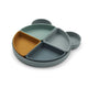 Liewood baby bord Arne Mr beer blauw mist multi mix