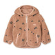 Liewood kinderjas Mara met oren Pale tuscany borduursel