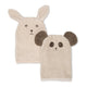 That's Mine washandjes 2-pack Bunny en panda