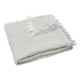 Jollein Mousseline Deken 75x100cm Franje Streep Zeegroen