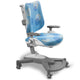 Mayer Ergonomische stoel die meegroeit met je kind MyChamp blauwe wielen