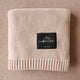 LullaLove Bamboe deken 80x100 cm Karamel beige
