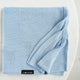 Lullalove Lichtgewicht bamboe babydeken konijntjes - baby blauw