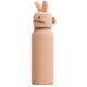 Liewood Thermale babyfles met konijnenkop 350ml Falk Pale toscane