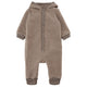 Mikk line baby jumpsuit met merinowollen kap Melange Denver