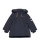 Mikk line Baby winterjas Solid Blue Nights