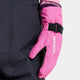 Didriksons winter vingerhandschoenen Biggles Zoet roze