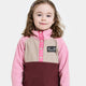 Didriksons Kinderfleece met knopen Monte Anemon Rood