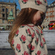 Konges Slojd Wollen kindertrui met kraag Belou Knit Rose