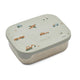 Liewood Lunchbox voor kinderen Arthur Bedrukte Voertuigen/Duivenblauw mix 900ml