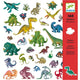 Djeco Stickers 160 stuks. Dinosaurussen