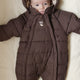 Konges Slojd baby winterpak Alpi Chocolade Bruin