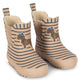 Konges Slojd kinderwantschoenen Roi print Stripe La Mer