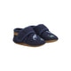 En Fant Wollen sloffen met borduurwerk Wool Slippers Dinosaur Navy