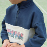 Konges Slojd Sweatshirt voor jongen halve rits Lou Spellbound