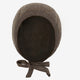 Huttelihut Babymuts van wolfleece Wollfleece, Brown Melange