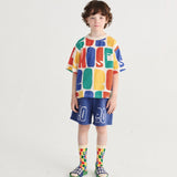 Bobo Choses Kinder-T-shirt Kleur all over