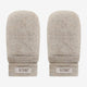 Huttelihut Baby wanten van wolfleece Camel Melange