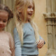 Konges Slojd Sweater voor meisjes met rits Roli Sleet