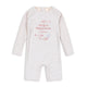 Konges Slojd baby eendelig badpak Aster Stripe Bluie
