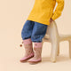 Affenzahn Regenlaarzen voor kinderen gevoerd barefoot veganistisch Puddly Deer