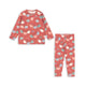 Konges Sløjd Kinderset blouse en broek Bow Ballerina Blush GOTS