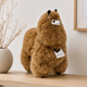 Inkari Naturals alpaca mascotte Large 50cm Hazelnoot