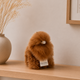 Inkari Alpaca knuffel Monsterfluff Hazelnut 23 cm