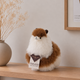 Inkari Knuffel alpaca Natural Macchiato 23 cm