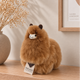 Inkari Knuffel Alpaca Natural Hazelnut 23 cm