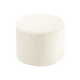 Wigiwama Pluche Poef Crème Wit