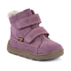 Froddo barefoot winterlaarzen voor kinderen Zeru Tex Furry Plum