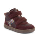 Froddo blotevoetschoenen voor kinderen, hoge sneakers, Loop Red