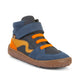 Froddo barefootschoenen voor kinderen, hoog, Tex Go Denim Orange