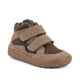 Froddo blotevoeten schoenen voor kinderen, enkelhoog, Tex Autumn Camel