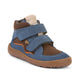 Froddo blotevoetschoenen voor kinderen, enkelhoog, Tex Autumn Denim Brown