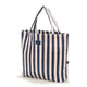 La Millou boodschappentas voor moeders Shopper tas van polyester STRIPES NAVY