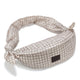La Millou polyester dames riemtas BEIGE VICHY