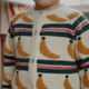 Konges Slojd Wollen kindertrui Billi Knit Banana