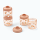 Liewood snackdoosjes Dominique Sweethearts / Pale toscane 100ml 4-pack