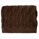 Lullalove Merino wollen deken XL 180x120 cm Chocolade