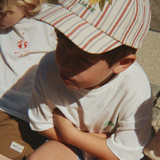 Konges Slojd kinder baseball cap Frankie GOTS streep wind 2-4Y