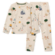 Liewood Kinderpyjama Wilhelm Grow met print Farmlife / Sandy