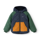 Liewood Omkeerbare kinderjas Jackson Garden Green Multi Mix