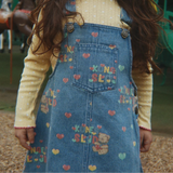 Konges Sløjd Broek Magot Frill Pants GOTS, Teddy Coeur