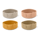 Liewood siliconen babyschaaltjes Emily 4-Pak Toscane roos multi mix