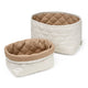 Cam Cam Copenhagen luieropbergset van 2 Classic Stripes Camel